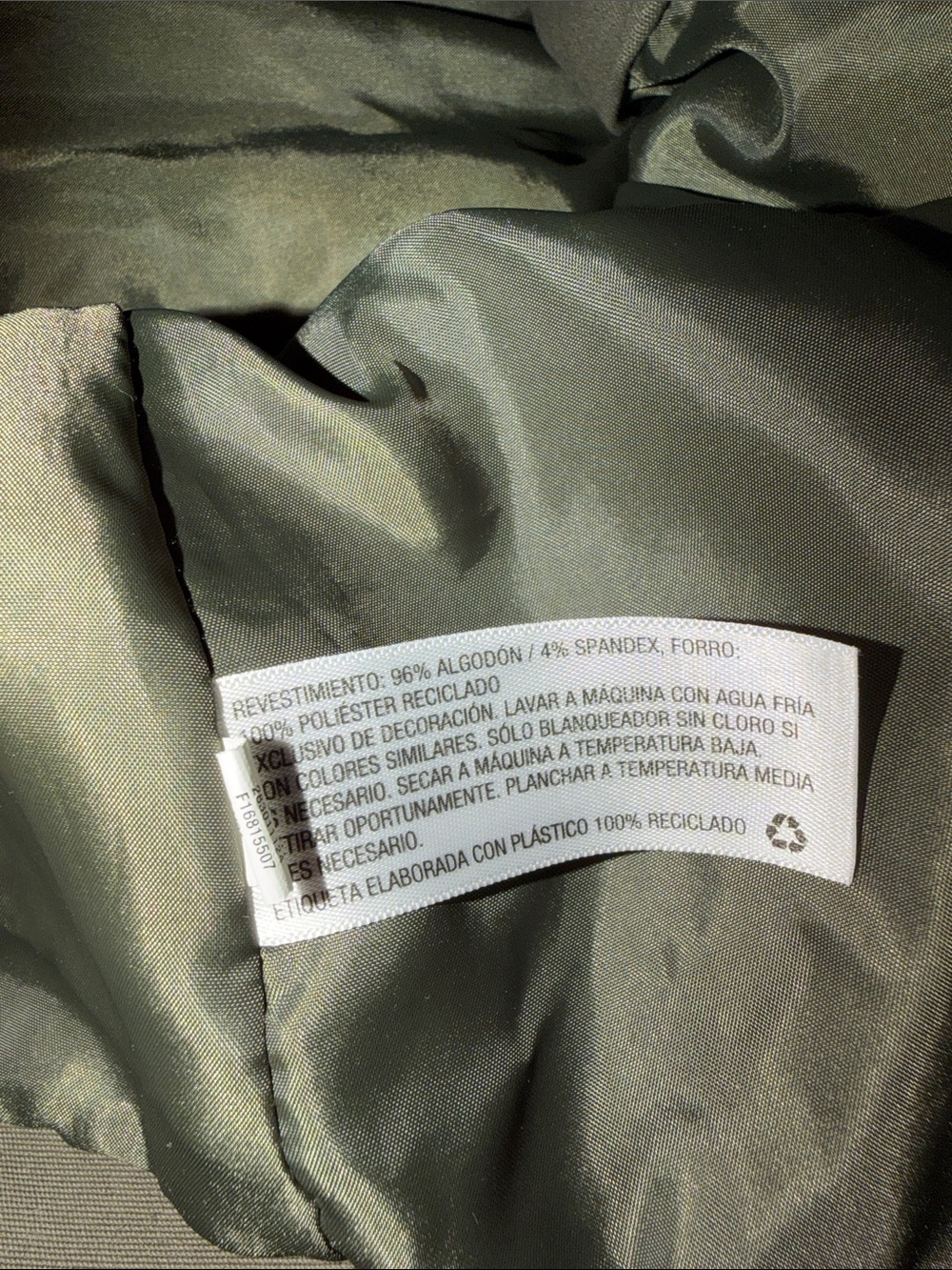 Universal Thread Olive Utility Jacket with Brass Hardware XXL - Picture 10 of 10